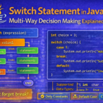 switch statement in java (Examples and common errors)